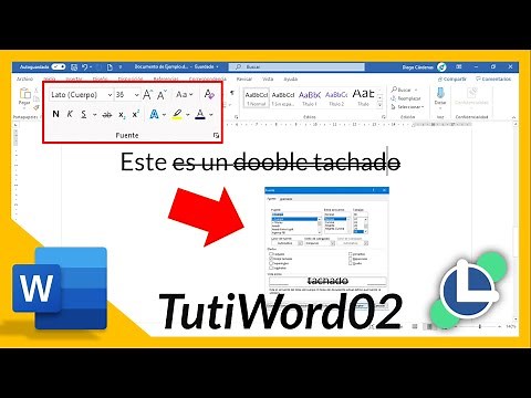 🔵TutiWORD 02 - HOW TO Double Strikethrough in WORD | I Struggle in the Office