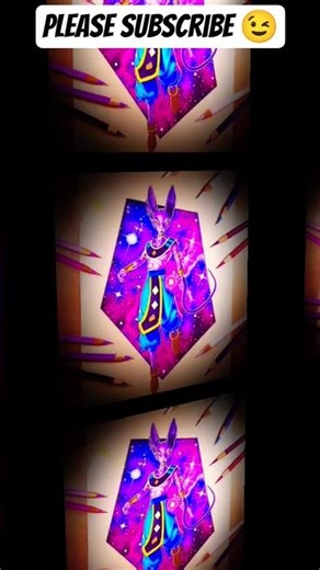 how to draw LORD BEERUS ✨ Easy drawing #art #animedrawing #animeart #drawing #dragonball #beerus