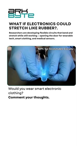 What if electronics could stretch like rubber?