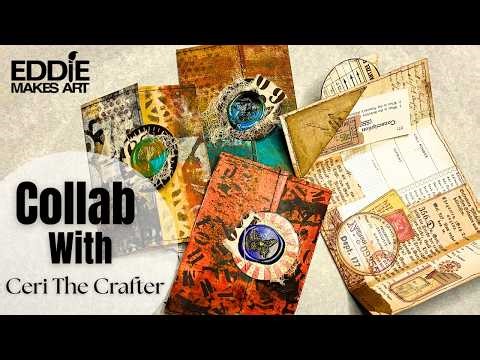 Index Card Folio. Collab With Ceri The Crafter