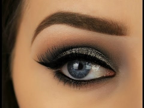 Metallic Grey Smokey Eye | Night Out Makeup