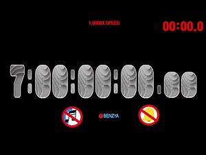 7 Day Countdown Timer noalarm 🔕 nomusic 🔇speedfeeling