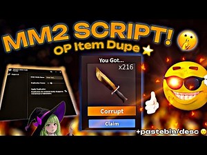 🔥 MM2 SCRIPT! OP ITEM DUPE & TRADE SCAM (x999) + Pastebin [2025]