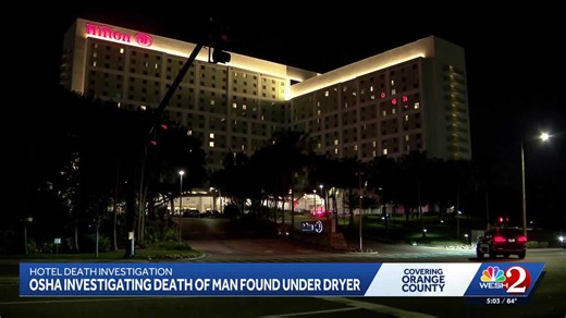 Orlando hotel employee dies after industrial dryer incident, Orange County Fire Rescue says