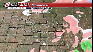 7.6K views · 68 reactions | Freezing Rain is possible tonight and Monday morning | WIBW 13 Weather | Facebook