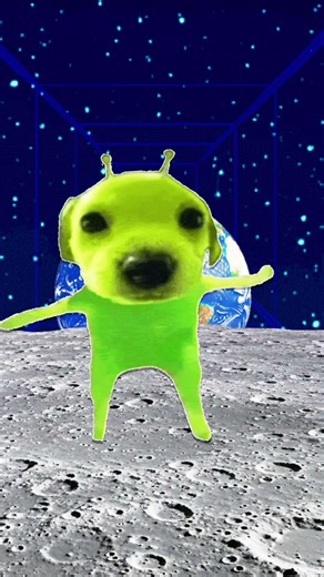 alien dog!#trend