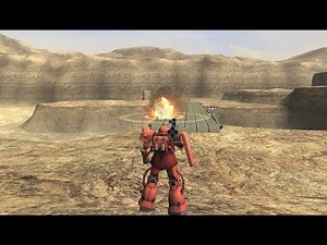 「機動戦士ガンダムオンライン」シャア専用ザクII[THE ORIGIN] - 一部武装紹介 -