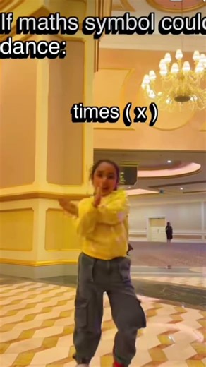 DANCE WITH MATHS SYMBOLS
