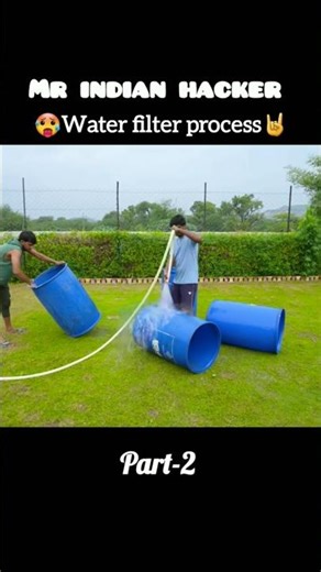 mr indian hacker make water filter project 😱🤯 #shorts #ytshorts #viralvideo