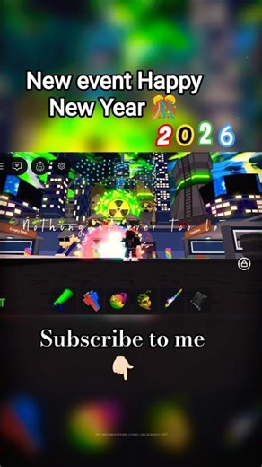 this is new event 🎊😜 Happy new year 🍓2026🗓️#beats #dance #music #anime #roblox #edms #bass
