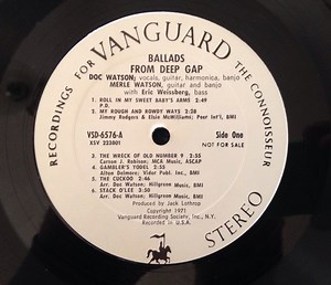 Doc & Merle Watson - Ballads From Deep Gap