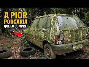 I BOUGHT a FIAT car that was ABANDONED for 8 YEARS to RESTORE it and DONATE it to a FOLLOWER…