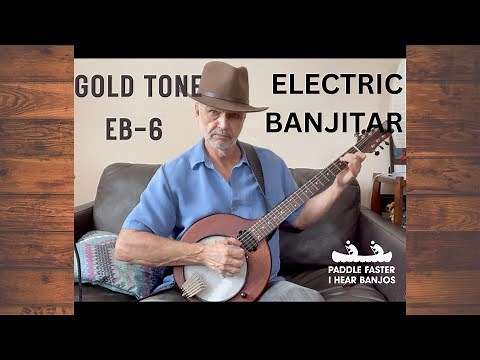 GOLD TONE EB-6 SIX STRING ELECTRIC BANJO