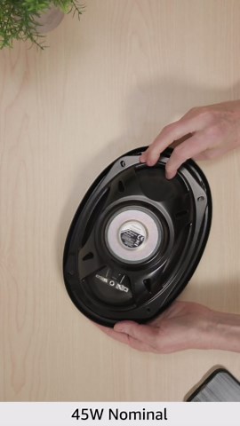 PIONEER G-Series TS-G6930F 6” x 9” 3-Way Speakers (Pair) – 400W Max, Balanced Sound + Smooth Treble, Great Stock Replacement, High-Efficiency Speaker Designed for OEM Power