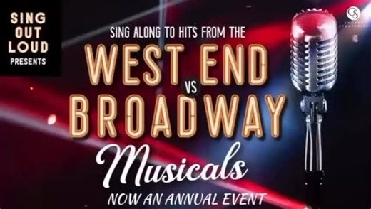 🎭✨ A 3-Hour Musical Theatre Sing-Along Party! ✨🎭 60 iconic hits from 🎙️Phantom, 🎙️Les Mis, 🎙️Wicked, 🎙️Grease, 🎙️Mamma Mia, 🎙️Hamilton, 🎙️Chicago, 🎙️Moulin Rouge, 🎙️Lion King & more. Lyrics on screen. Costumes encouraged. No judgement — just loud joy. Bring your friends. Unleash your inner superstar. 🎟️ Tickets limited — book now. JAN 31st Brunswick BALLROOM, Melbourne https://moshtix.com.au/v2/event/west-end-vs-broadway-musicals/189519 | Sing Out Loud