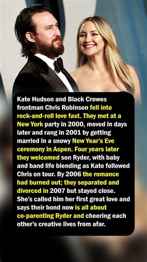 Kate Hudson & Chris Robinson’s Rock-and-Roll Romance