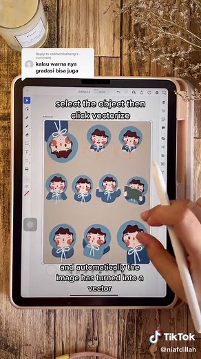 Cara Mengubah Bitmap Ke Vector di Procreate dan Illustrator