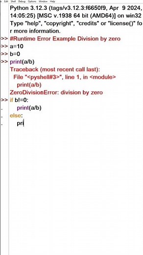 Stop These Python Runtime Errors Today 🔥 #coding #programming #python #codingprogramminglanguage