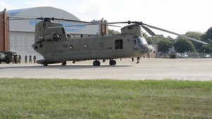 7.7K views · 195 reactions | One CH-47 Chinook and six Soldiers from the 2-238th GSAB based in Peoria, Ill., depart for California to support CAL FIRE in wild-land firefighting operations. The aircraft will use a center slung Bambi Bucket which holds up to 2000 gallons of water. | Illinois National Guard | Facebook