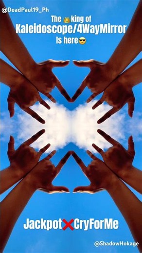 #jackpotxcryforme #kaleidoscope #4waymirror #domainexpansion #fingerdance#handdance#deadpaul#tutting