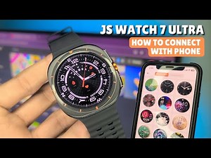 JS Watch 7 Ultra Tutorial for FAST and EASY Setup with FITCLOUD PRO APP ! 😉