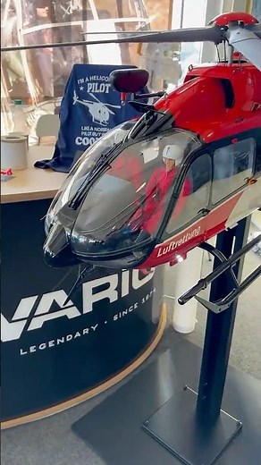 Vario RC Helicopter - Airbus H145 - DRF Luftrettung - Rotor Live 2025