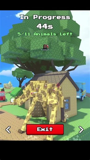 ENCONTREI UMA GIRAFA CORCUNDA NO ROBLOX 🦒💀