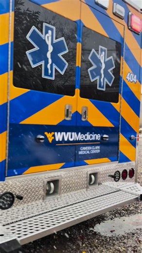 WVU Medicine really said “go big or go home.” Pretty sure this thing has its own zip code 😅 #wrapinem #fleetrebrand #firstresponders #graphicinstaller | Wrapinem