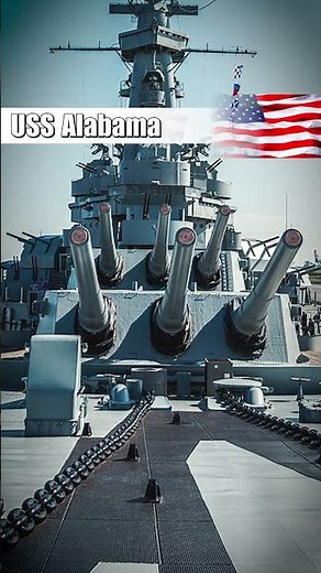 USS Alabama #ww2 #history #documentary #navalwarfare #navalhistory
