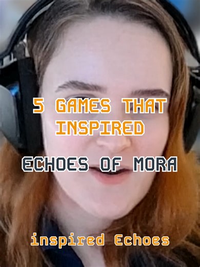 Echoes of Mora dev Meike Strippel at @selkiesinteractive tells us 5 games that inspired everything! #indiegames #indiedevs #indiegametiktok