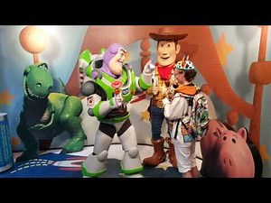 Meeting Woody and Buzz 2016 (Last Day) - Hollywood Studios