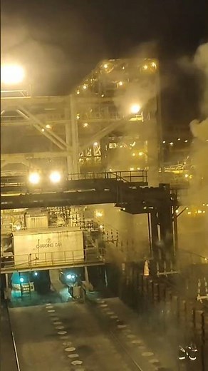 Coke Oven Battery Charging Process ||Coal Charging 🏭🏭🏭