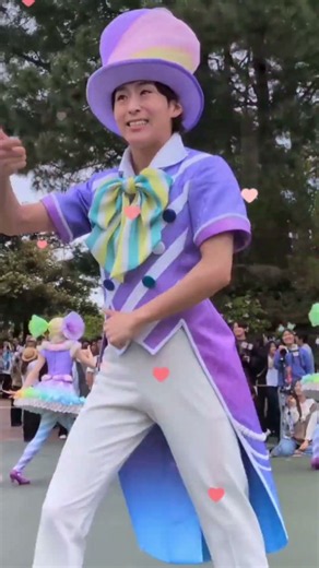 本当に美形男子💘今年のフレンジーも期待してます🩷＃ディズニーハロウィン＃ディズニーランド＃イントゥーザフレンジー