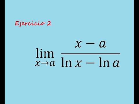 Limites de funciones Logarítmicas( Indeterminacion 1 a la infinito)