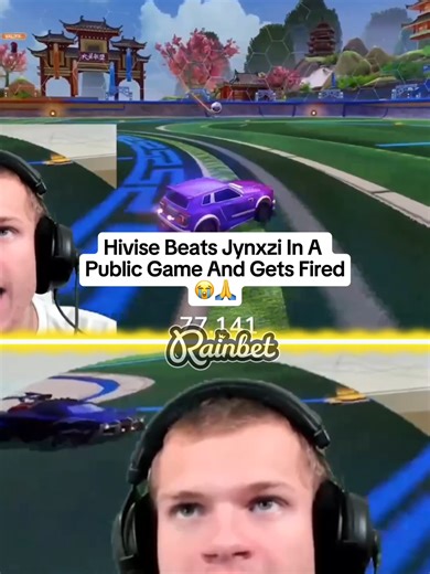 Hivise Beats Jynxzi in Epic Rocket League Challenge