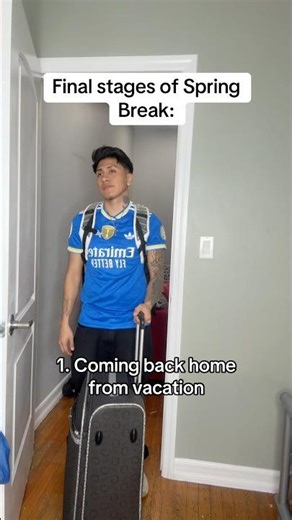 Final stages of spring break 😭 #viral #relatable #skit #stages #springbreak
