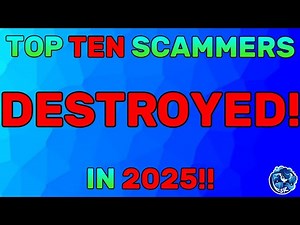 Top 10 Scammers DESTROYED In 2025!