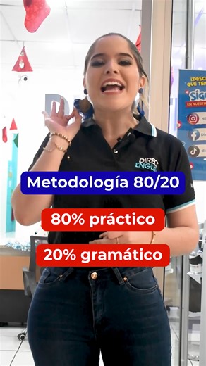 9.1K views · 71 reactions | ¿Cansado de los métodos de enseñanza tradicionales? ☹️ En Direct English aprenderás con nuestra metodología 80/20 朗朗 80% práctica y 20% gramática. ¡En este 2024 alcanzarás la fluidez que tanto deseas! ¡Inscríbete ya! ✨️ | Direct English | Facebook