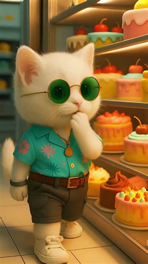 Kitten’s Secret Birthday Gift for Dad 🎂😺 A Heartwarming Cat Story You’ll Never Forget | #Shorts