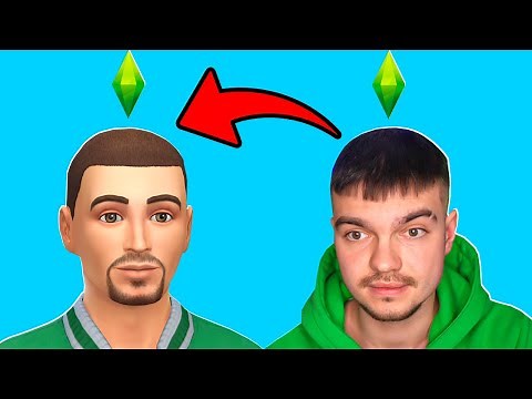 STWORZYŁEM SIEBIE w SIMSACH 1:1 (śmieszne)