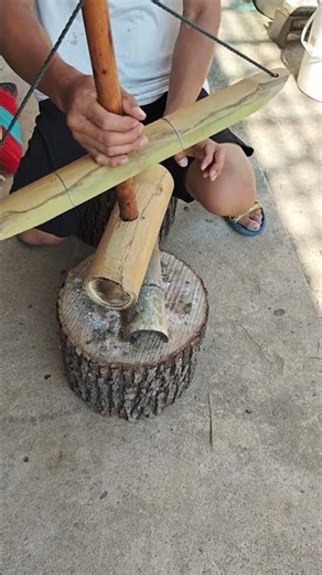 DIY Bamboo Tube: Creating a Life Tool with Natural Materials