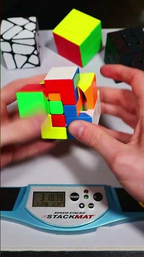 POV solving the hardest Rubik's Cube [Puppet Cube V1] #shorts