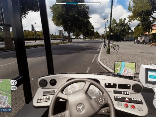 巴士模拟18 50码进站！限速器也阻挡不了我狂飙的心！