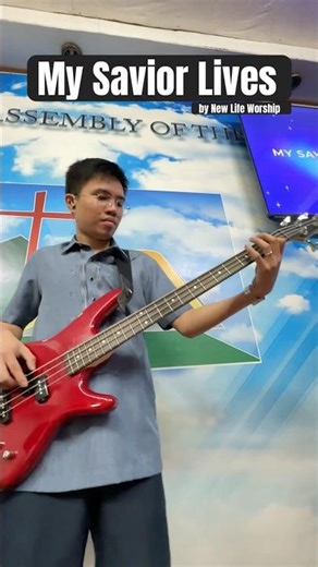 My Savior Lives by ​⁠‪@NewLifeWorshipTV‬. #music #bass #newlifeworship #worship #christianmusic