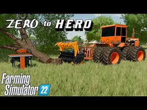I Cut Down All The Trees On My Farm | Farming Simulator 22