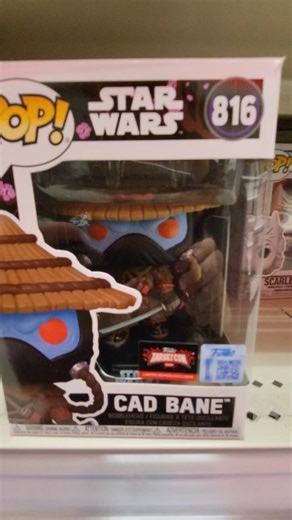 STAR WARS "CAD BANE" BOBBLEHEAD FUNKO POP 816 - COLLECTIBLES AND GIFT IDEAS