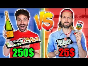 On mange CHER VS PAS CHER pendant 24h - CARL IS COOKING