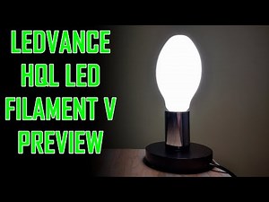 LEDVANCE LED HID Replacement PREVIEW (HQL LED FILAMENT V 3000LM 20W 840 E27)
