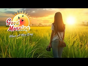 GOOD MORNING MUSIC - Waking Up Happy and Relaxation - Zen Morning Music For Stress Relief, Healing