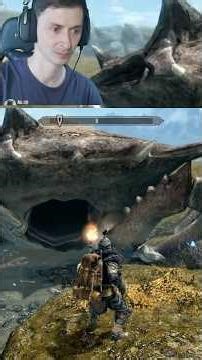 Огромный краб в игре Скайрим. #mrcatgame #skyrim #tes #скайрим #theelderscrolls